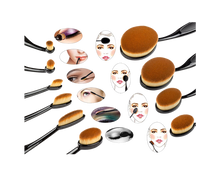 Load image into Gallery viewer, best makeup brushes 2020_blending foundation and contouring