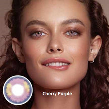 Load image into Gallery viewer, Cherry Blue Colour Soft Contact Lenses
